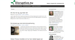 Desktop Screenshot of disruptive.nu